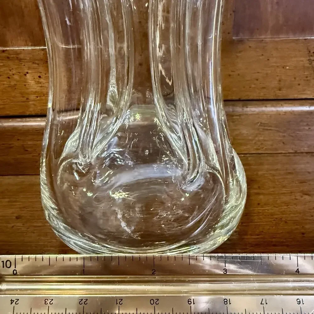 Holmegaard Kluk Kluk Decanter By Jacob E. Bang Danish Glassworks Spirits Bottle